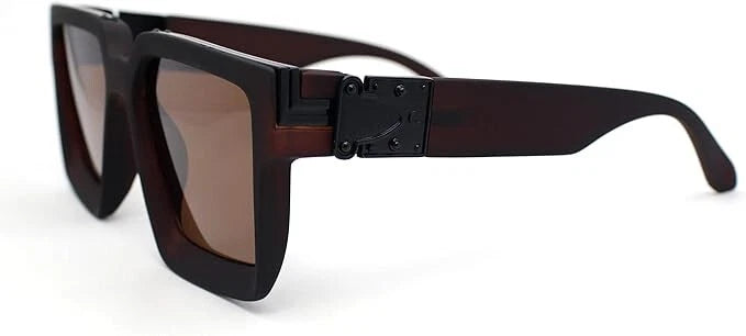 Square Sunglasses For Women Oversized Thick Frame Luxury Fashion Design Fancy