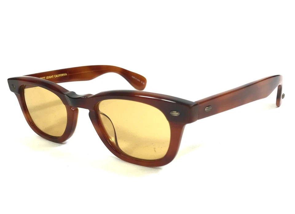 with tags Garrett Leight Sunglasses LOB VINBRT Vintage Brown Tortoise Ar G2U