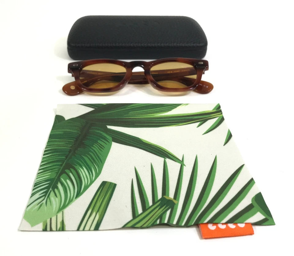 with tags Garrett Leight Sunglasses LOB VINBRT Vintage Brown Tortoise Ar G2U