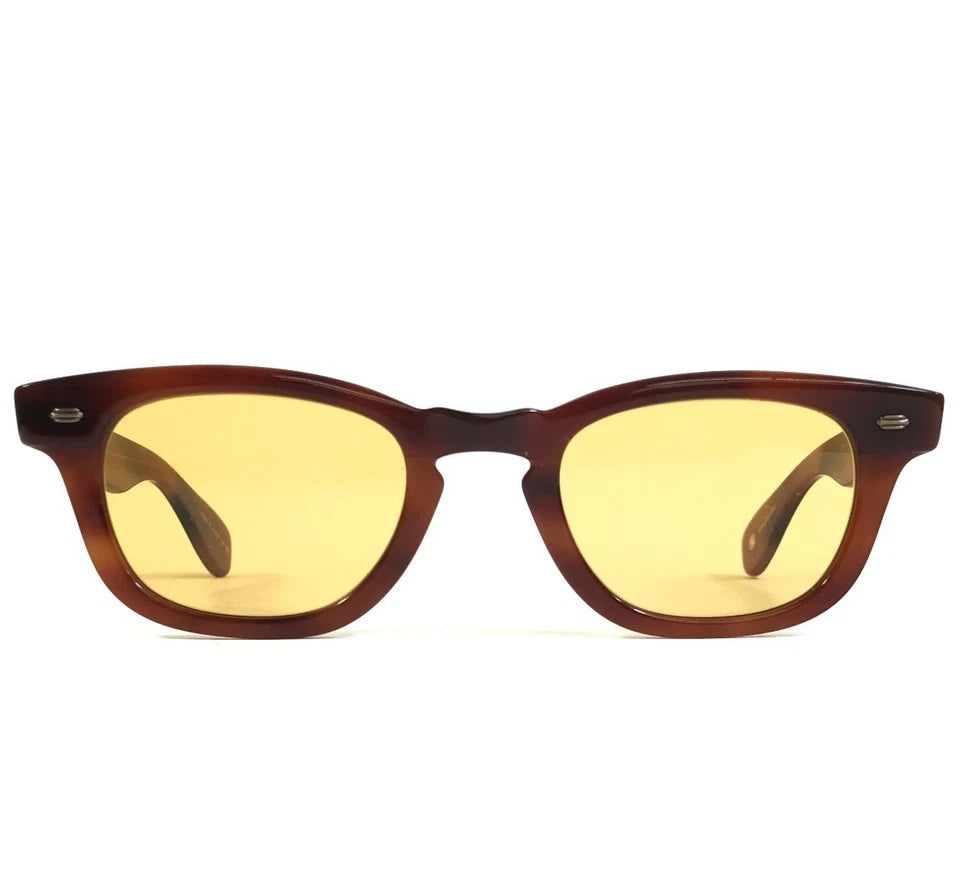 with tags Garrett Leight Sunglasses LOB VINBRT Vintage Brown Tortoise Ar G2U