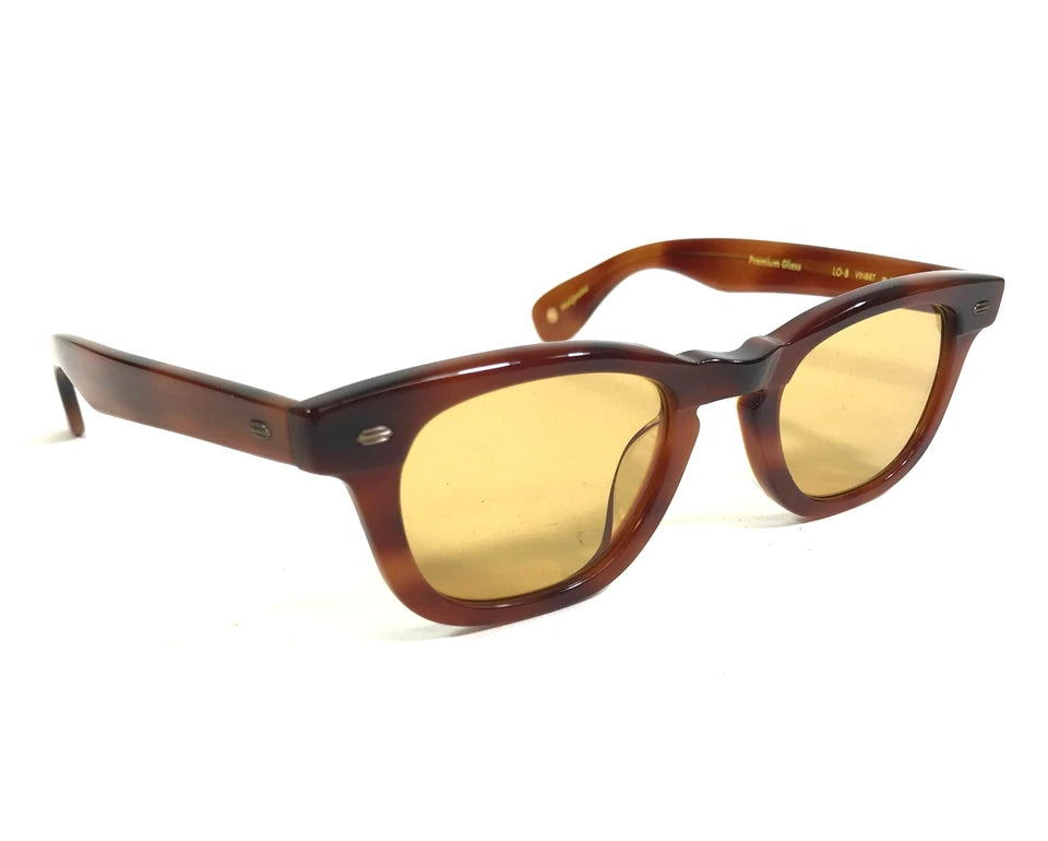 with tags Garrett Leight Sunglasses LOB VINBRT Vintage Brown Tortoise Ar G2U